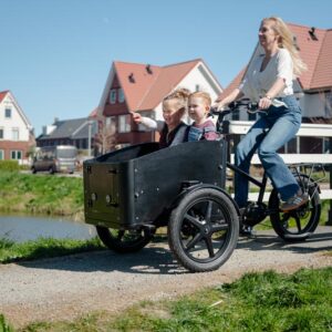 MATTS Carrier Pro - Elektrische bakfiets - Middenmotor Bafang M410 - HD Velgen
