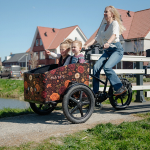MATTS Carrier Pro - Elektrische bakfiets - Middenmotor Bafang M410 - HD Velgen